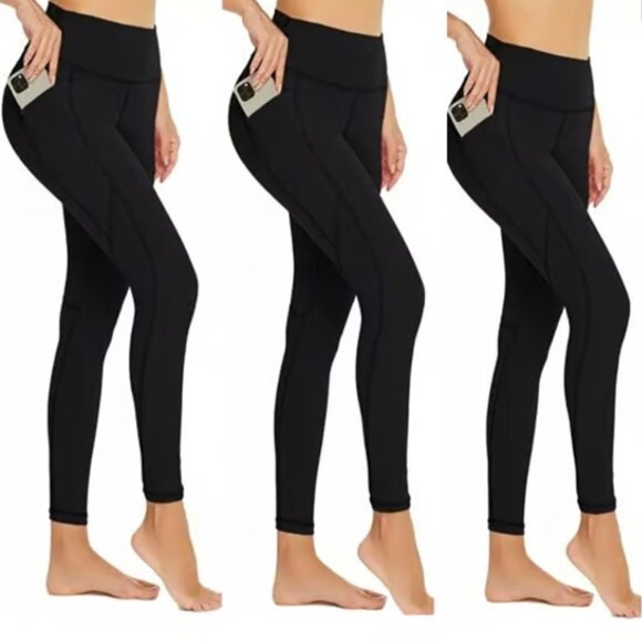 3 Bundle Lot Women Skinny Legging High Waist Spandex Stretchy Comfort Size S-M - Picture 1 of 5